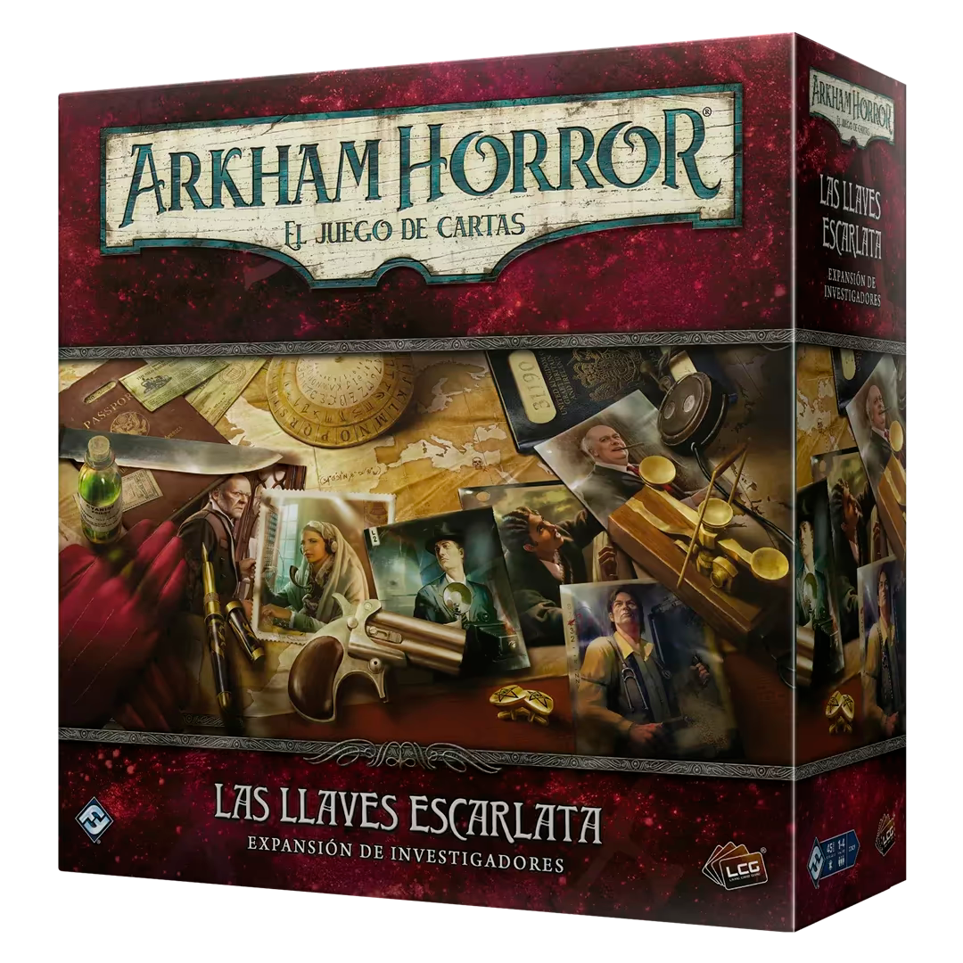 Arkham Horror LCG: Las Llaves Escarlata Exp. Investigadores