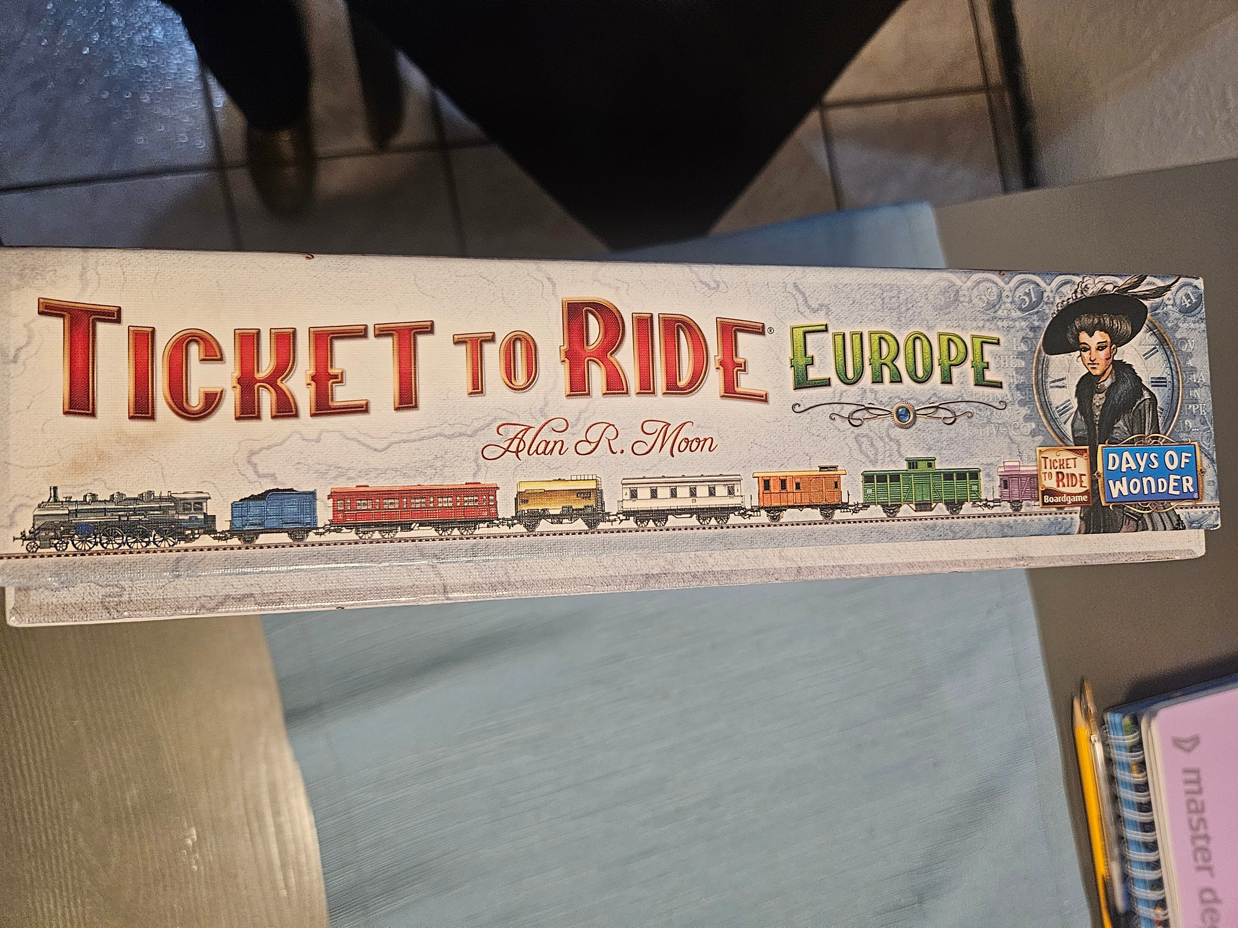 *USADO* Ticket to Ride Europe