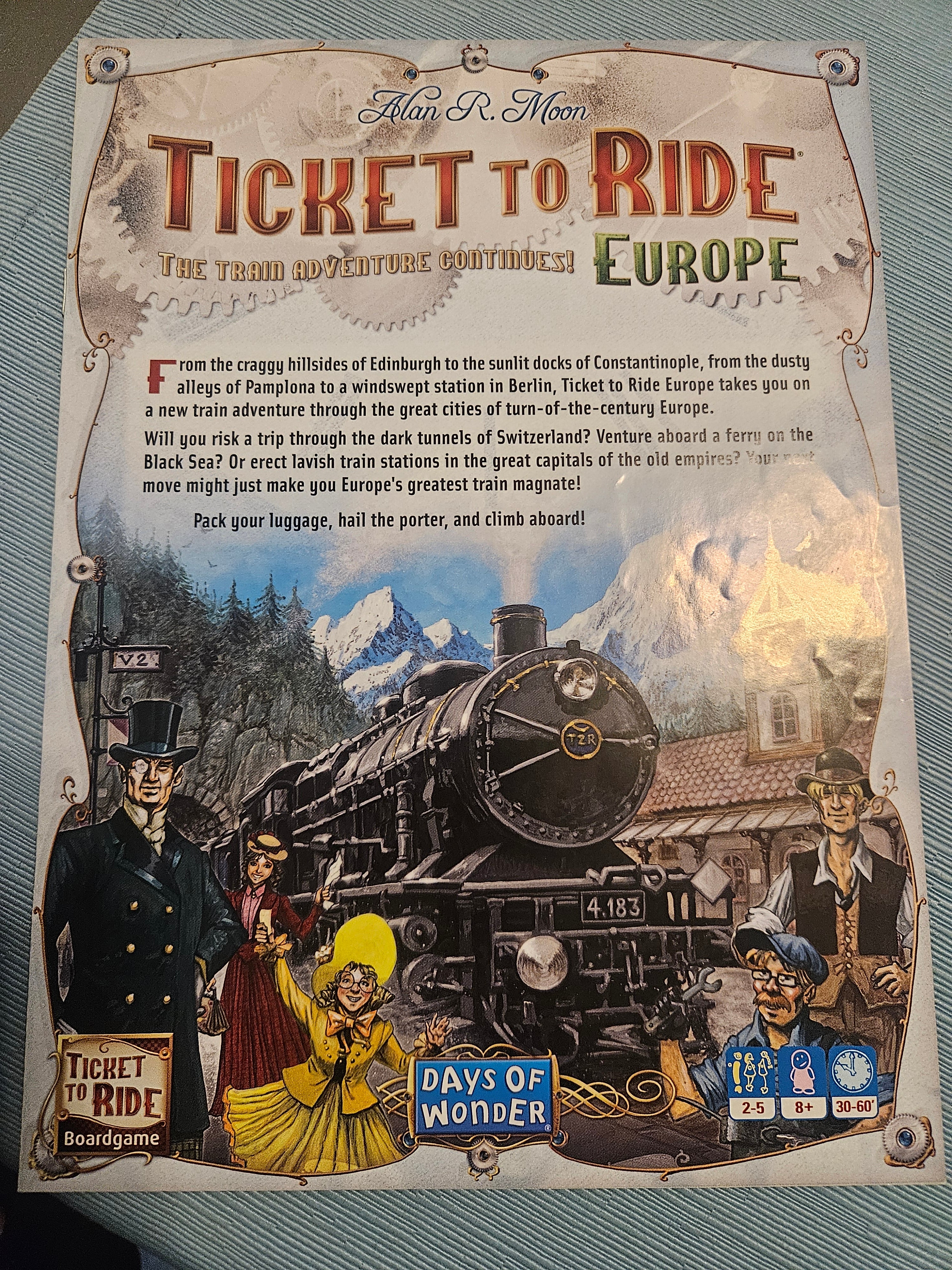 *USADO* Ticket to Ride Europe