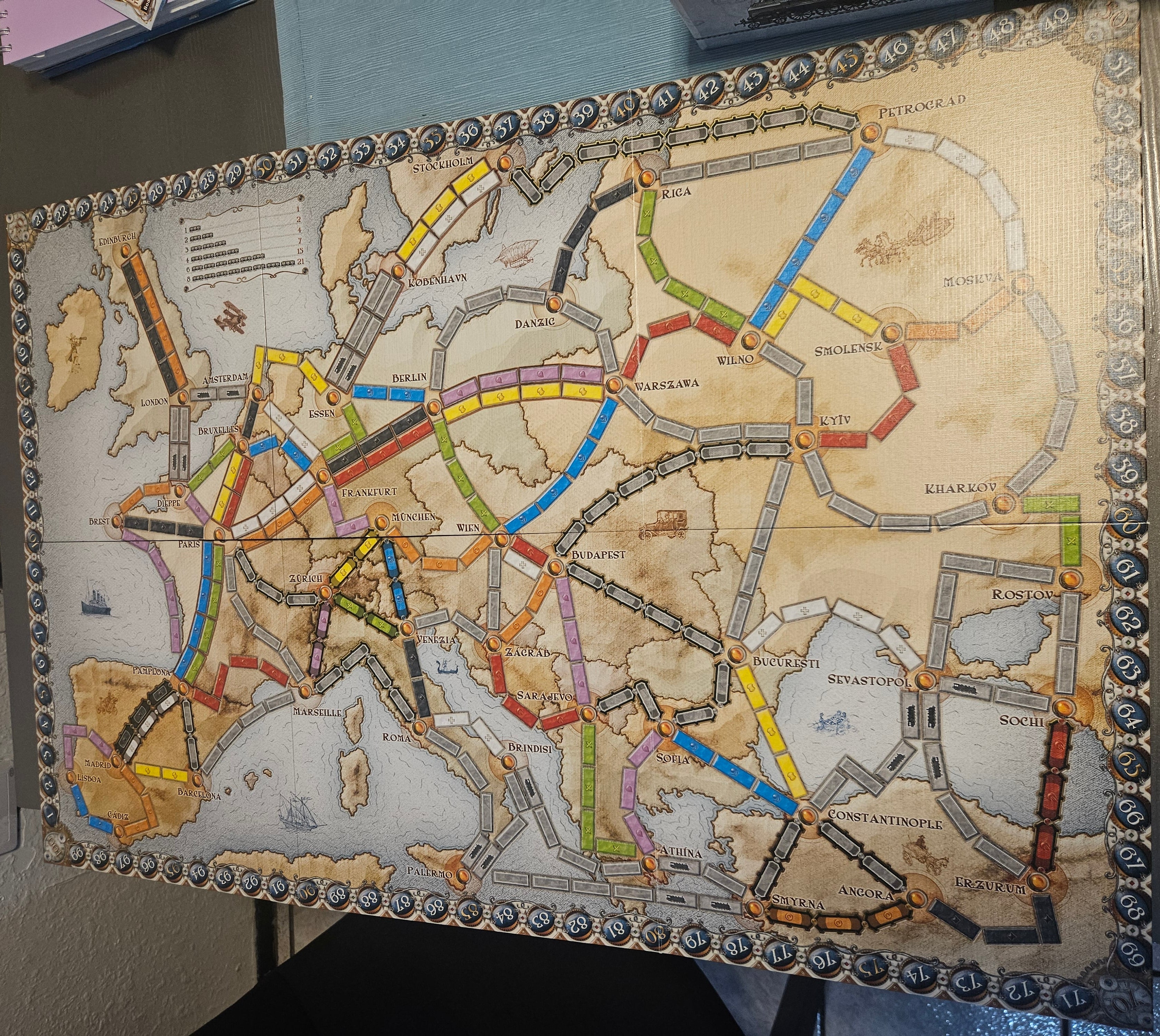 *USADO* Ticket to Ride Europe