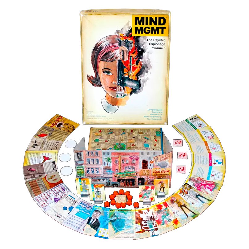MIND MGMT: The Psychic Espionage Game