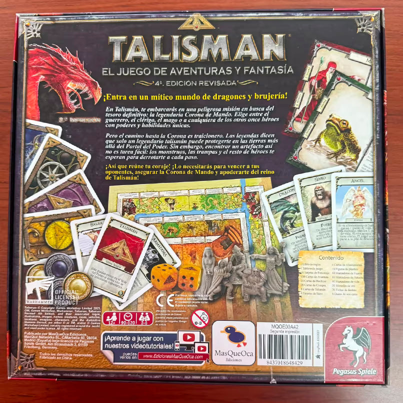 *USADO* Talisman: 4ta Edición