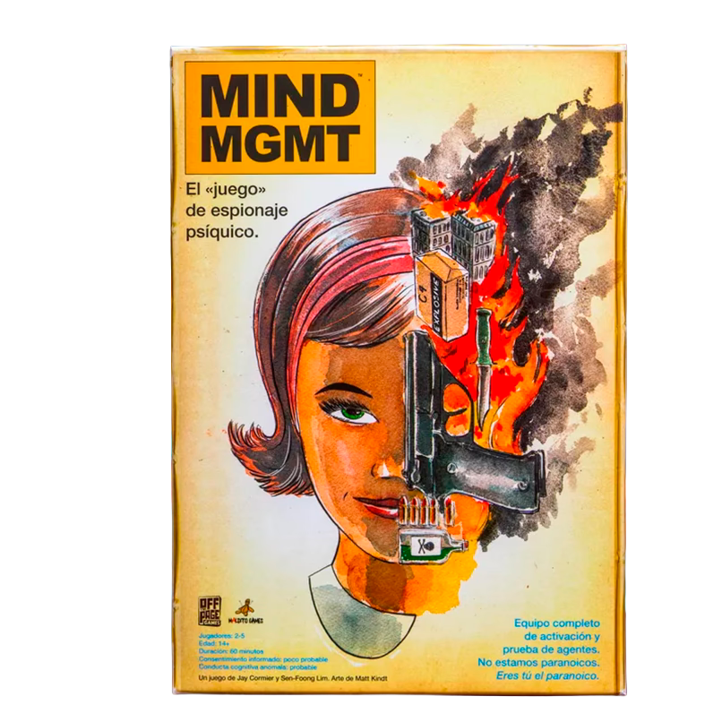 MIND MGMT: The Psychic Espionage Game