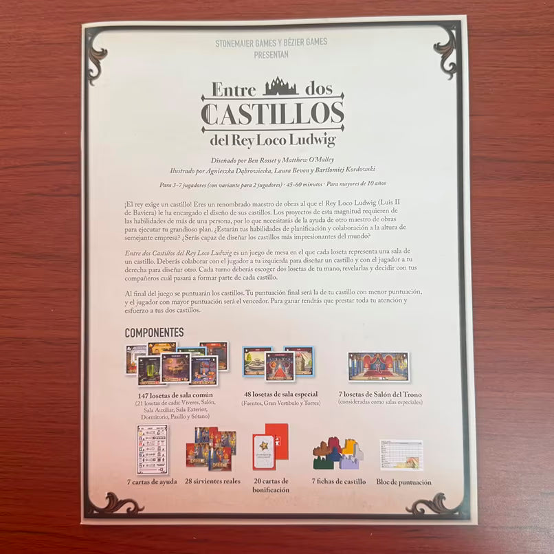 *USADO* Entre Dos Castillos Del Rey Loco Ludwig