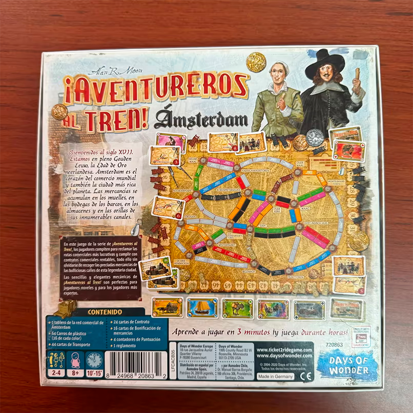 *USADO* ¡Aventureros Al Tren!: Amsterdam