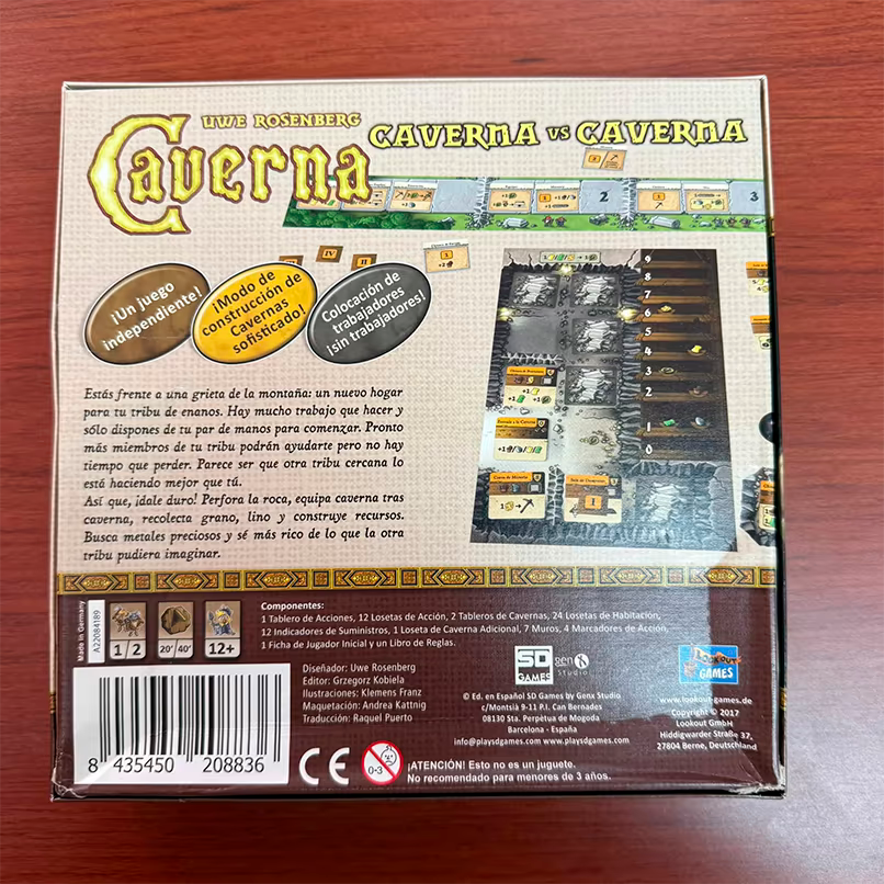 *USADO* Caverna: 2 Jugadores