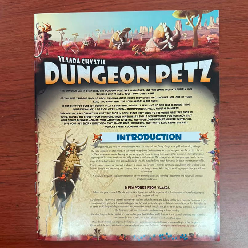 *USADO* Dungeon Petz (Inglés)