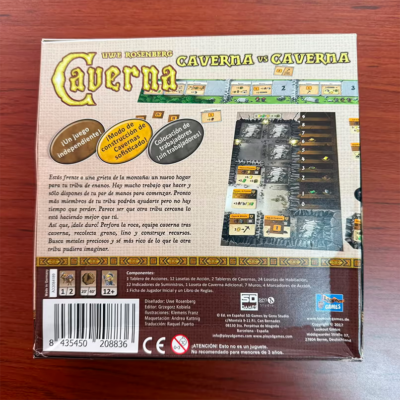 *USADO* Caverna: 2 Jugadores