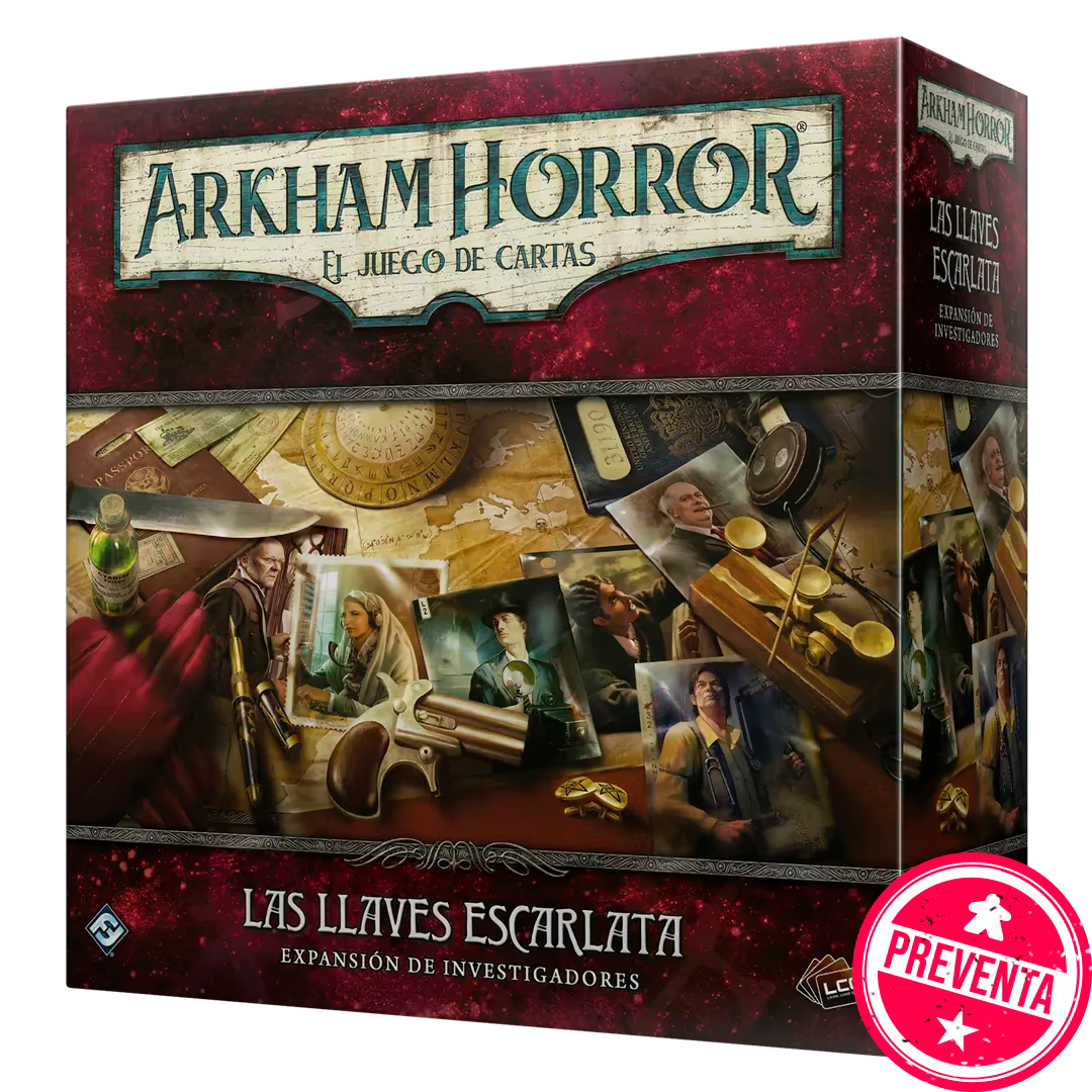 Arkham Horror LCG: Las Llaves Escarlata Exp. Investigadores