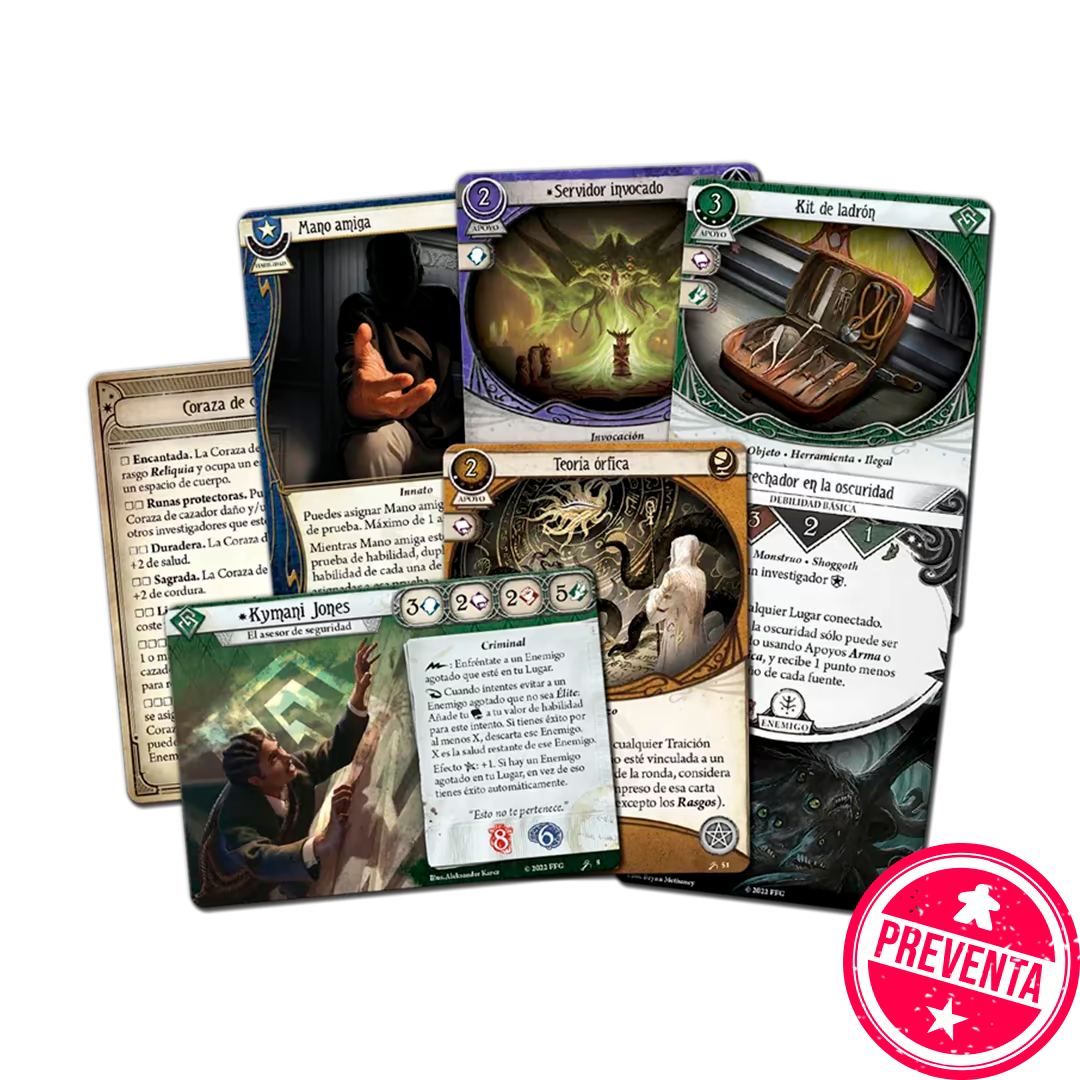 Arkham Horror LCG: Las Llaves Escarlata Exp. Investigadores