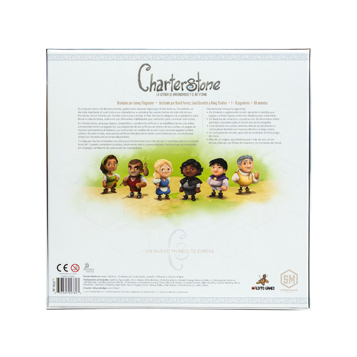 *TRAQUETEADO* Charterstone