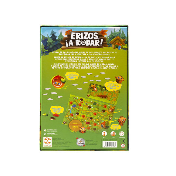 Erizos, ¡A Rodar!
