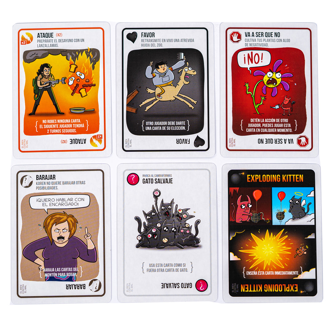 Exploding Kittens: El bien contra el mal
