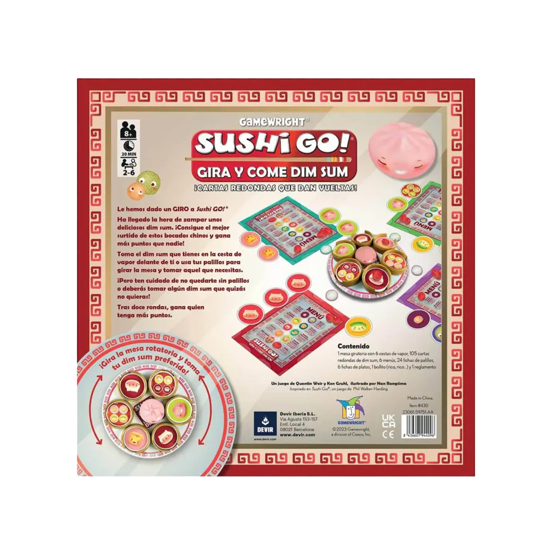 Suhi Go: Gira y Come Dim Sum