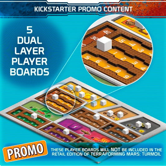 Tableros de jugador - Terraforming Mars