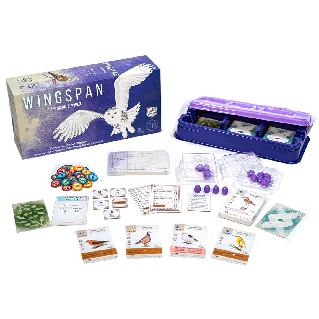 Wingspan: Expansión Europea