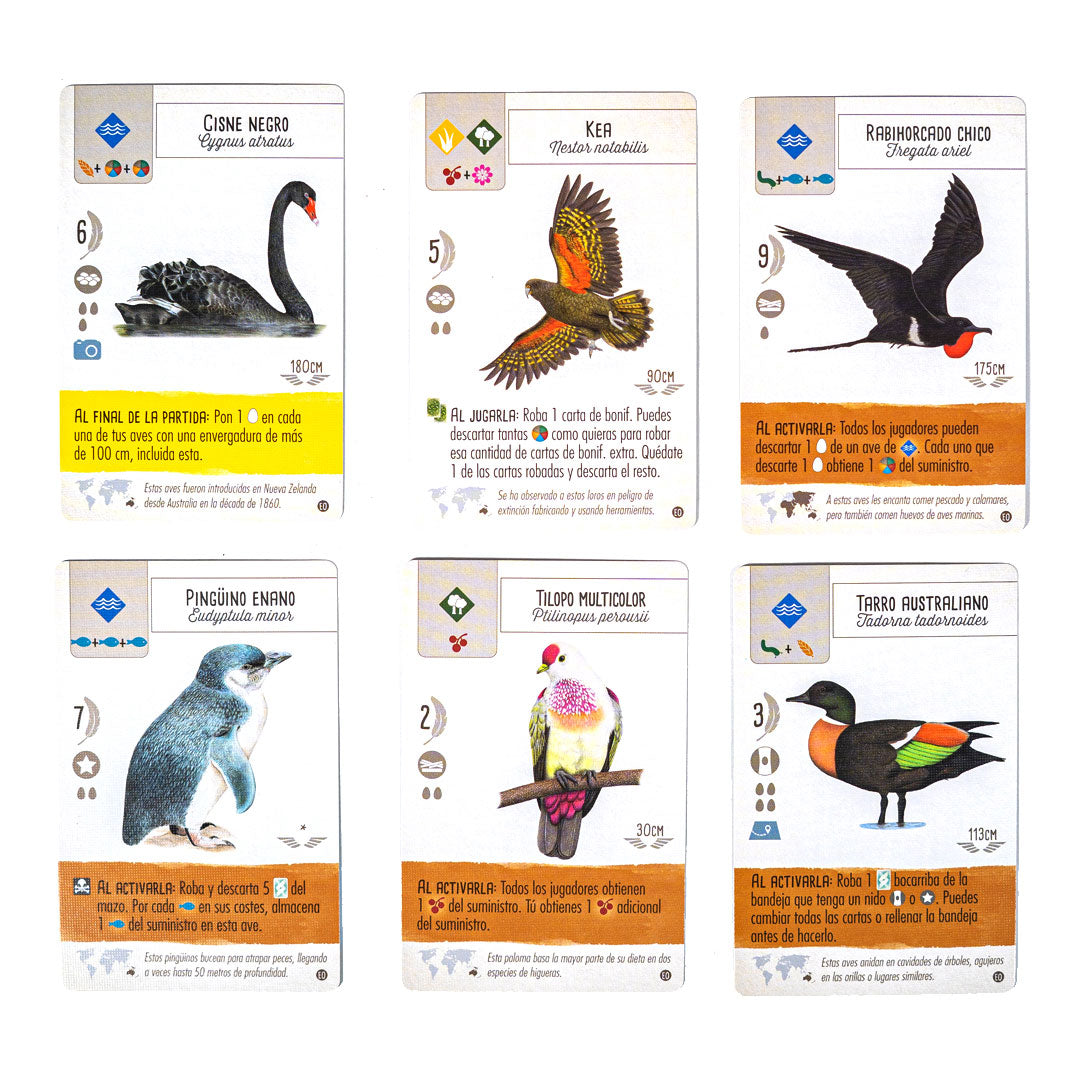 Wingspan: Expansión Oceanía