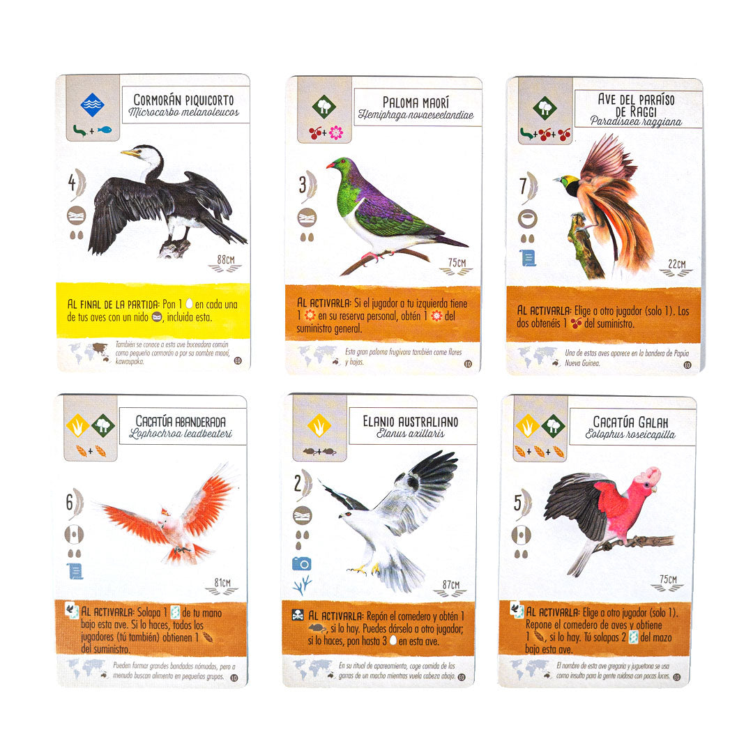 Wingspan: Expansión Oceanía