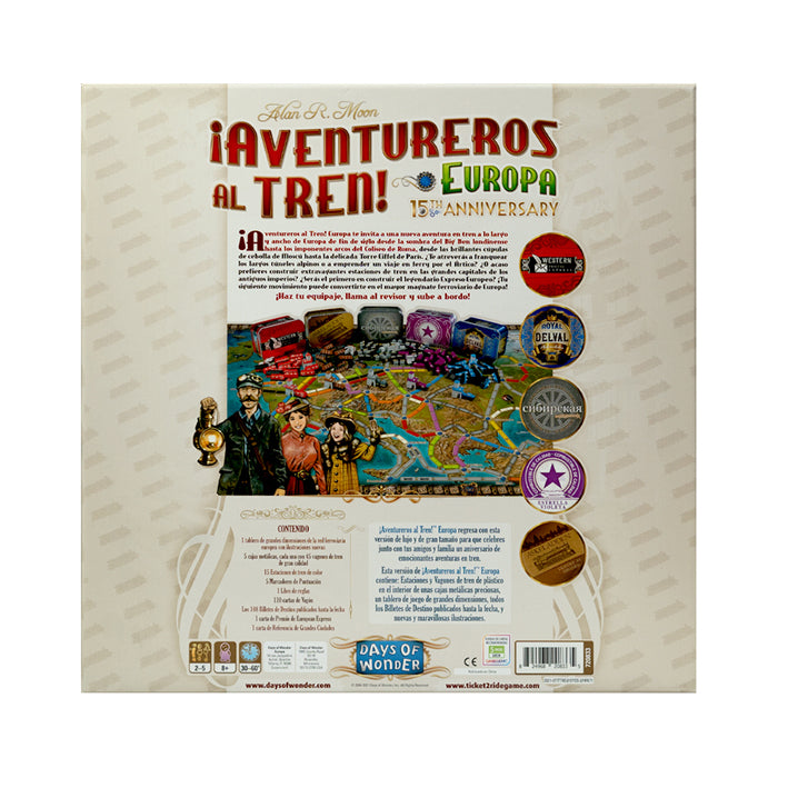 ¡Aventureros al Tren!: Europa 15 aniversario.