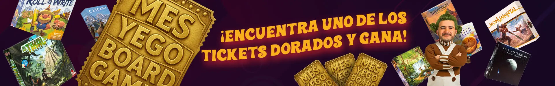 Encuentra el ticket dorado