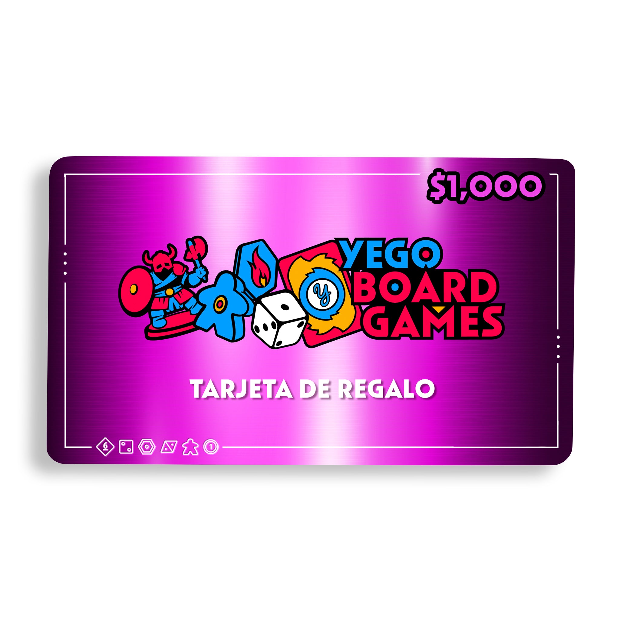 Tarjeta de Regalo Magenta