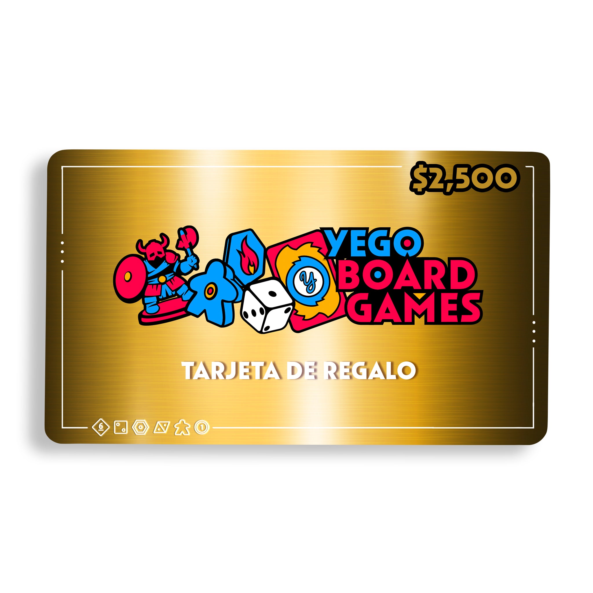 Tarjeta de Regalo Oro