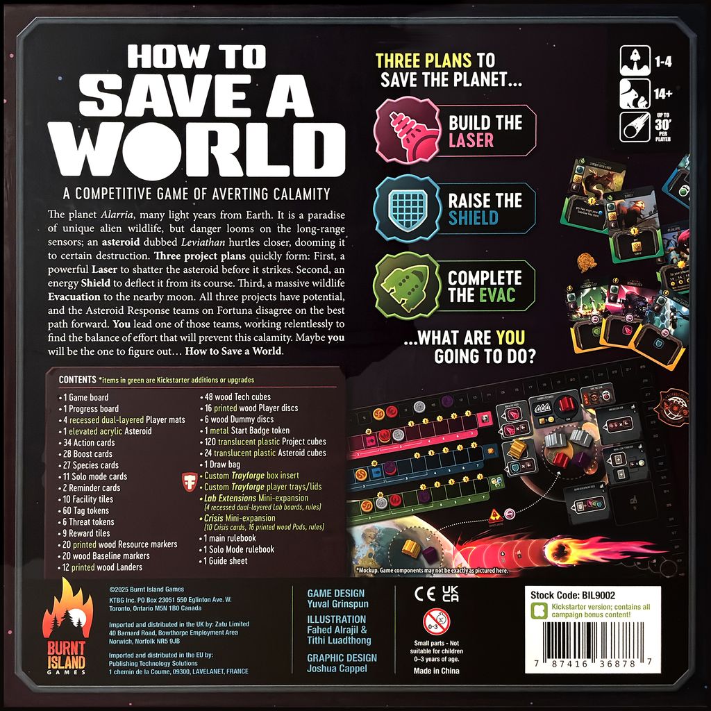 How to Save a World